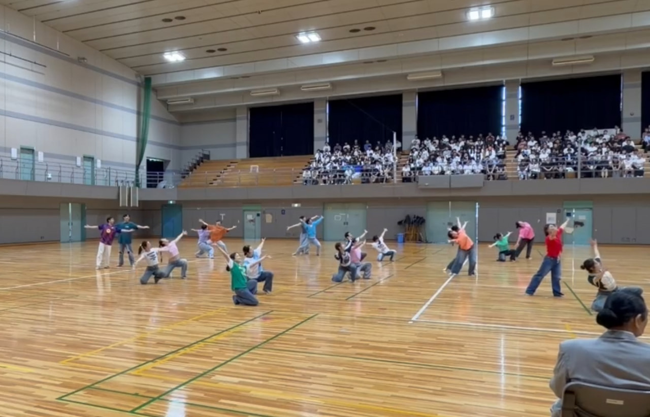 オープンセレモニーで踊りました💃🕺