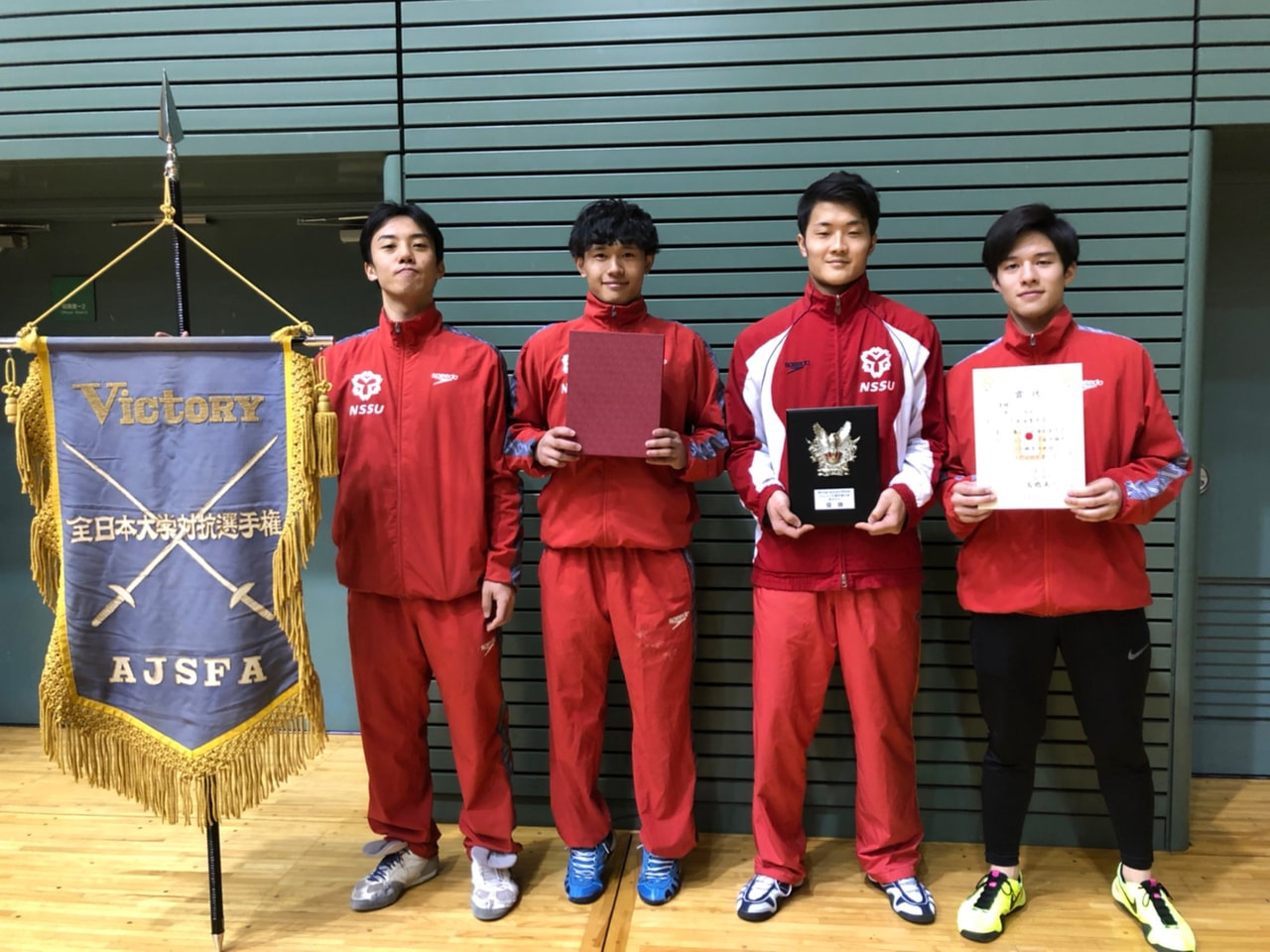 第59回全日本学生フェンシング選手権大会男子エペ団体戦優勝報告