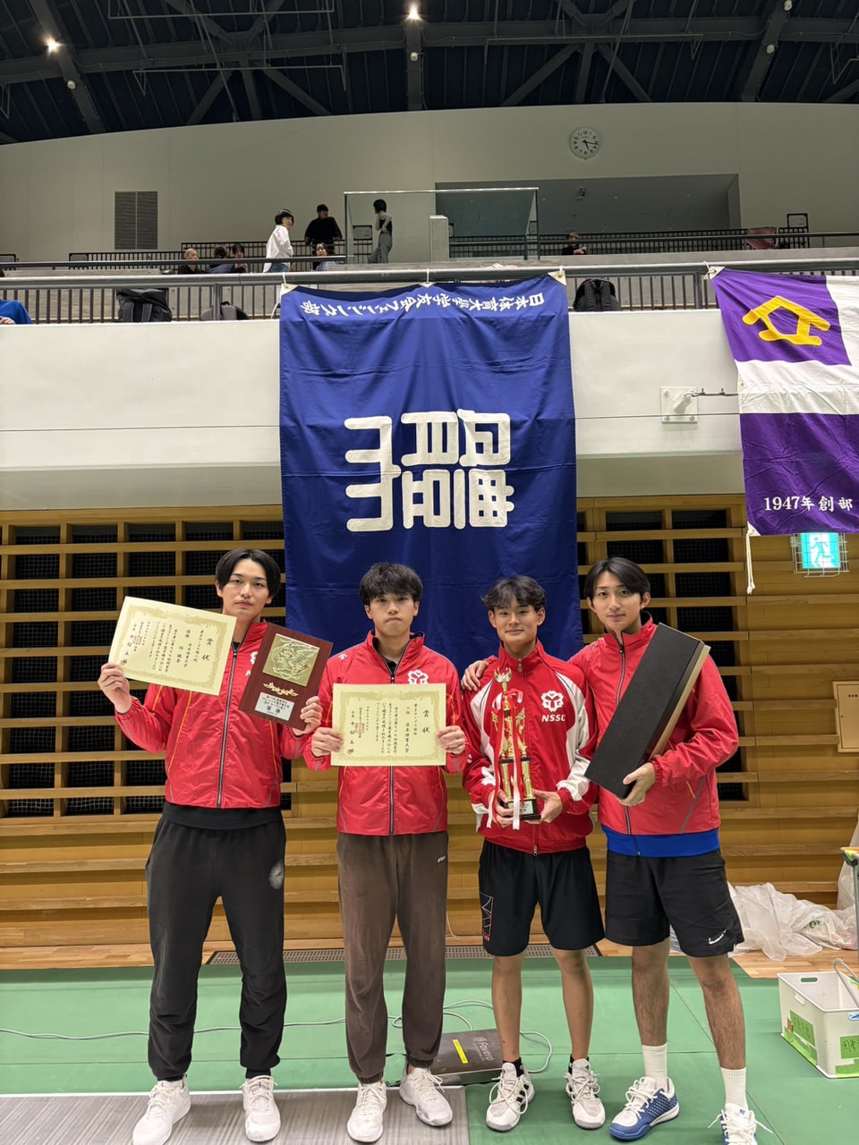 第77回関東学生フェンシング選手権大会、団体戦