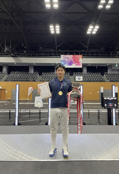 坪 颯登　全日本選手権個人戦優勝