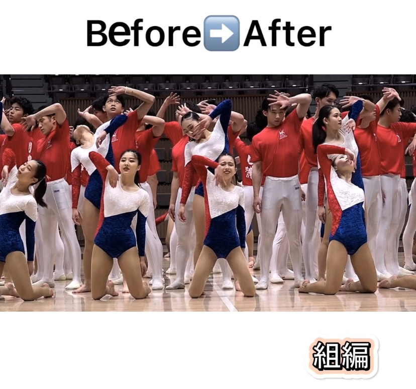 体操部紹介ムービー　🤸🏼技のBefore After🤸🏼