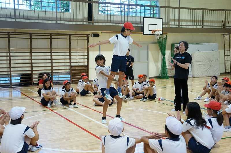 体操教室in鷺宮小学校