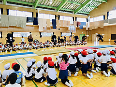 八王子市立第三小学校実演✨