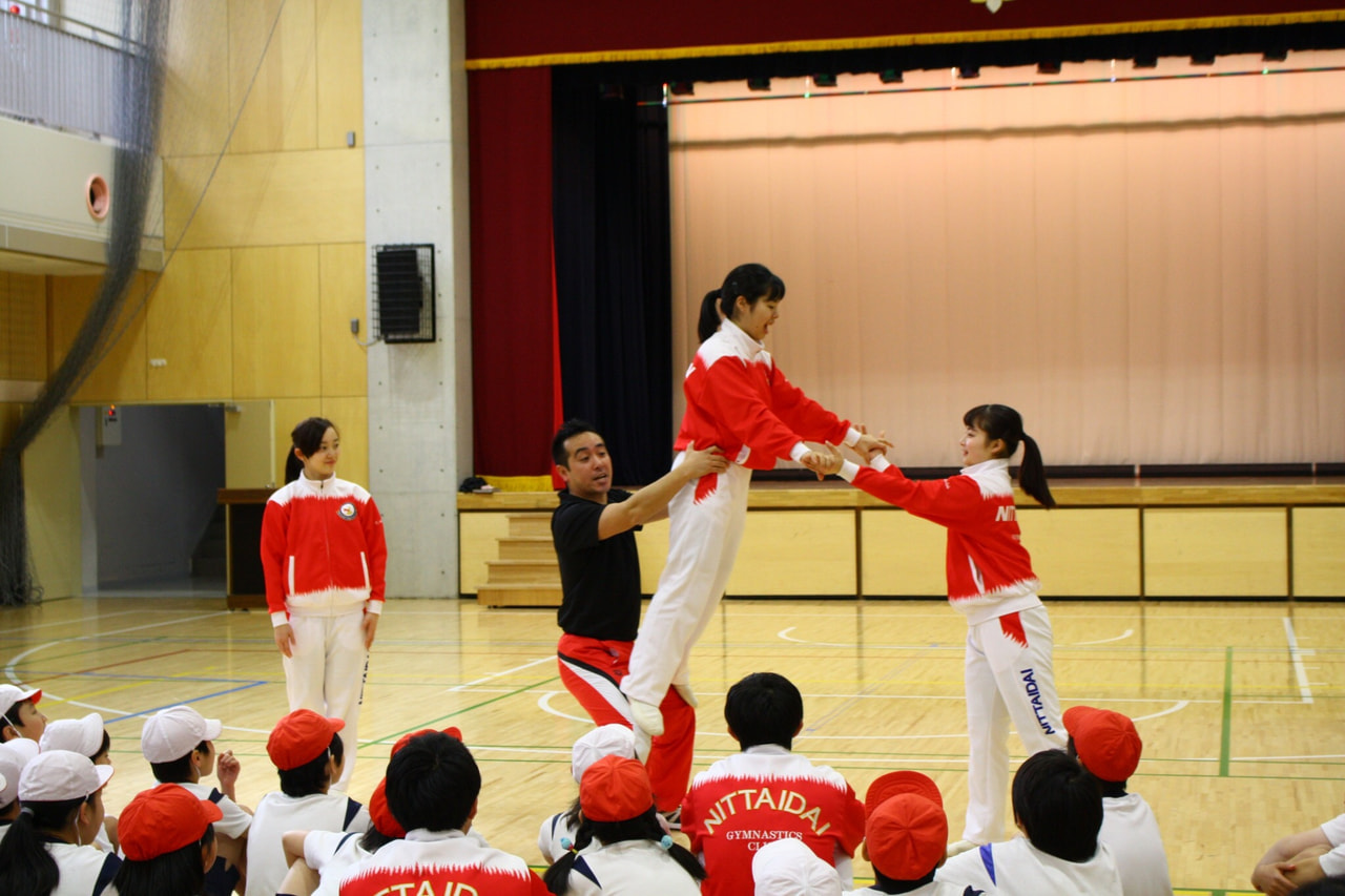 【報告】中野区立桃花小学校実演