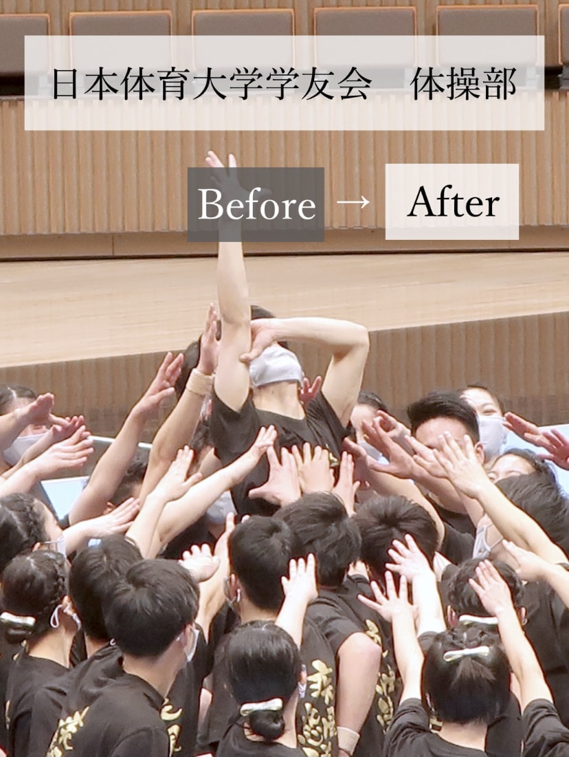 体操部紹介ムービー 「技のbefore after」