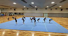国内組の演技発表🤸‍♀️