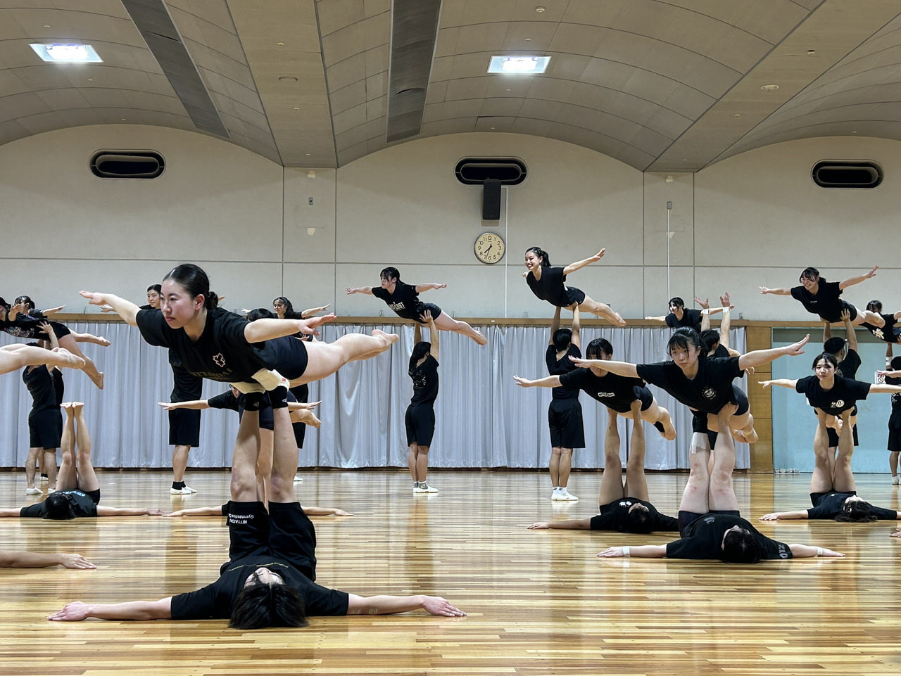 行田市体操連盟 創立50周年記念 演技発表会リハーサル🍁