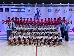 6th ASIAN GYMNAESTRADA 2024 4日目🇲🇳