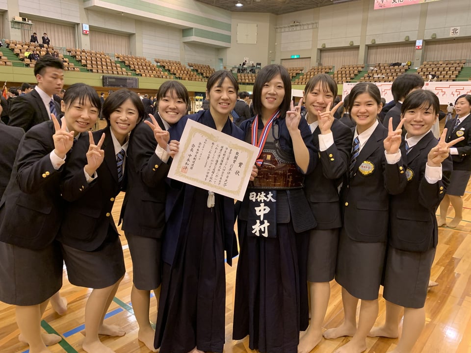 第38回全日本女子学生剣道優勝大会 剣道部