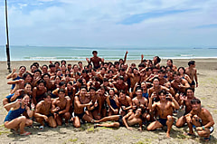 海浜実習に補助学生として参加しました！