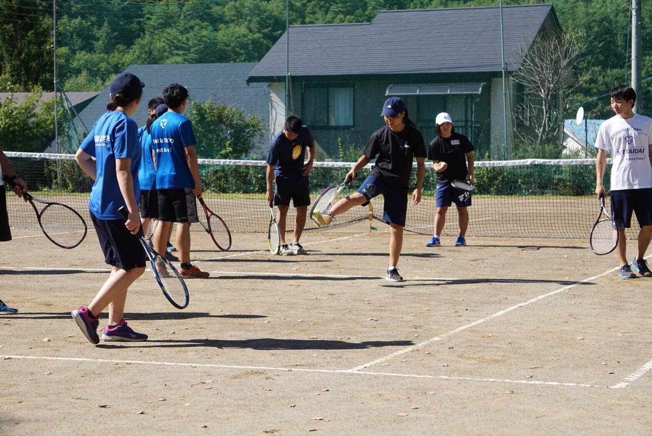 夏季合宿 テニス