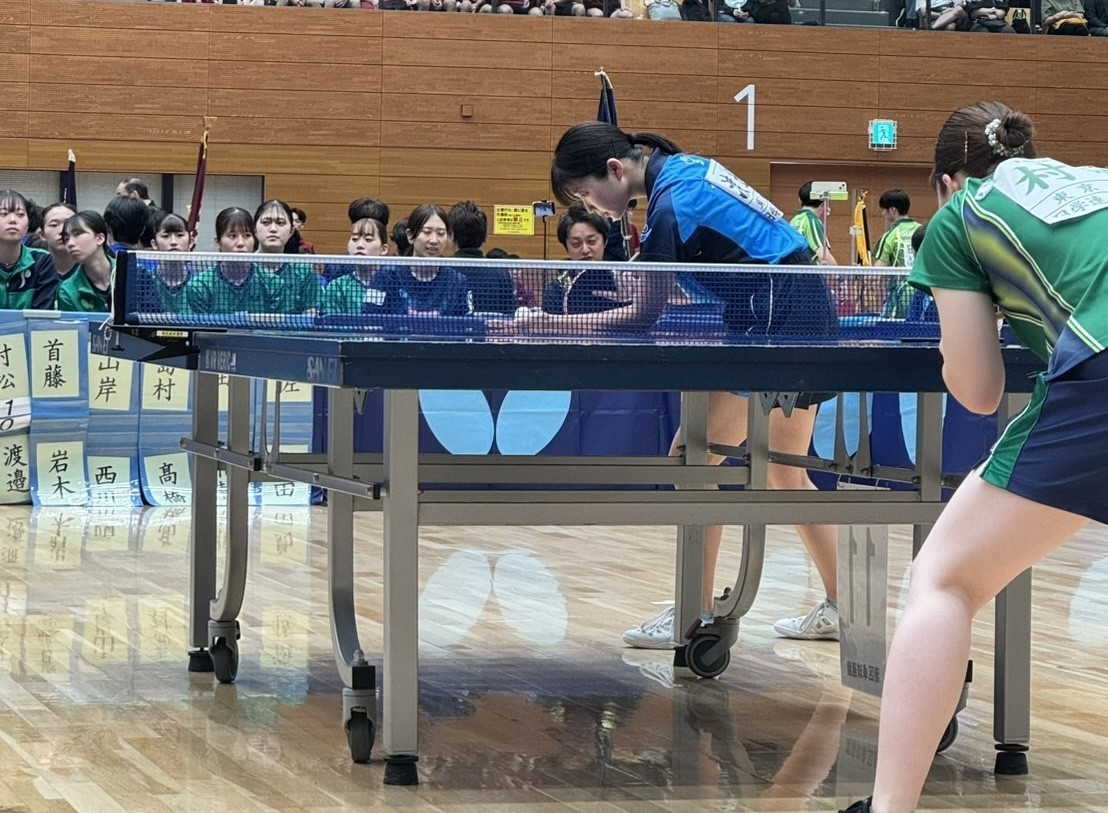 ２０２６年秋季関東学生卓球リーグ戦1部・前半戦