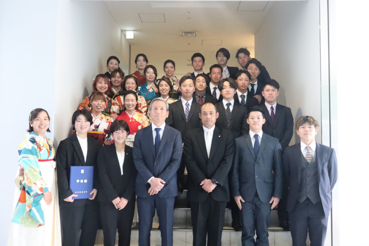 【男女部】令和4年度　卒業式