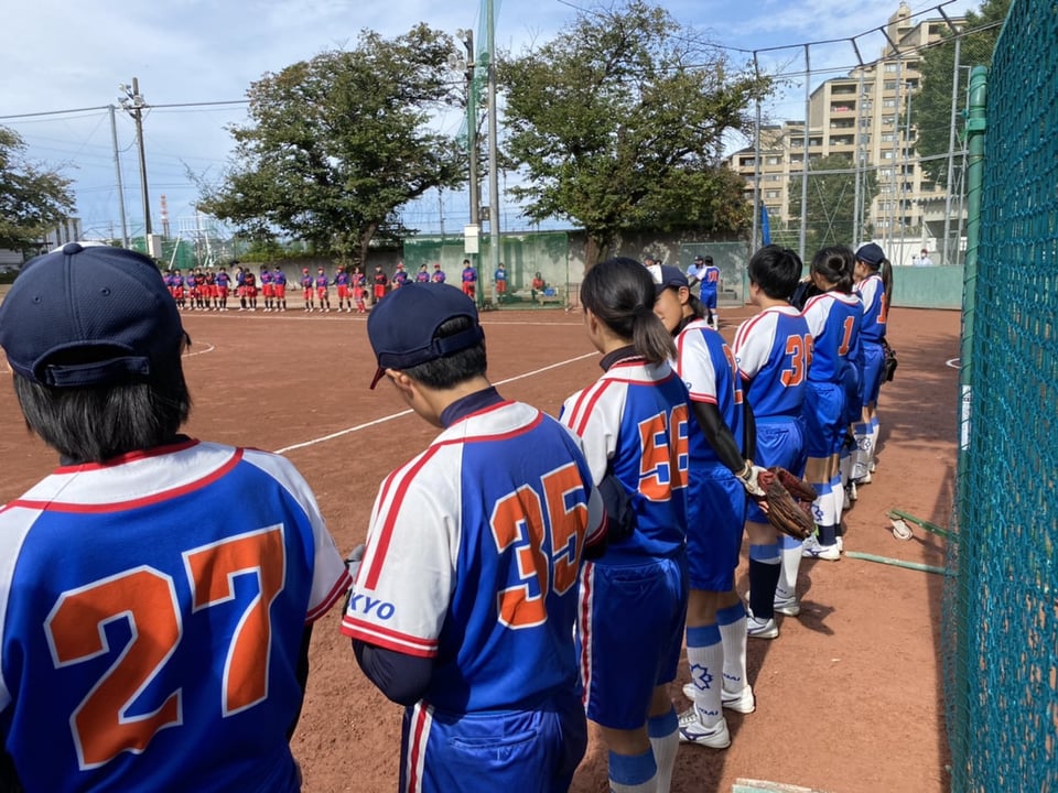女子 練習試合 Vs 東京女子体育大学 ソフトボール部