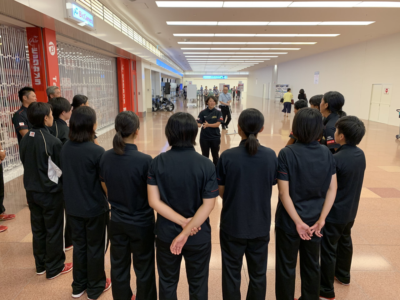 【女子】第13回女子U19ワールドカップ代表選手　帰国