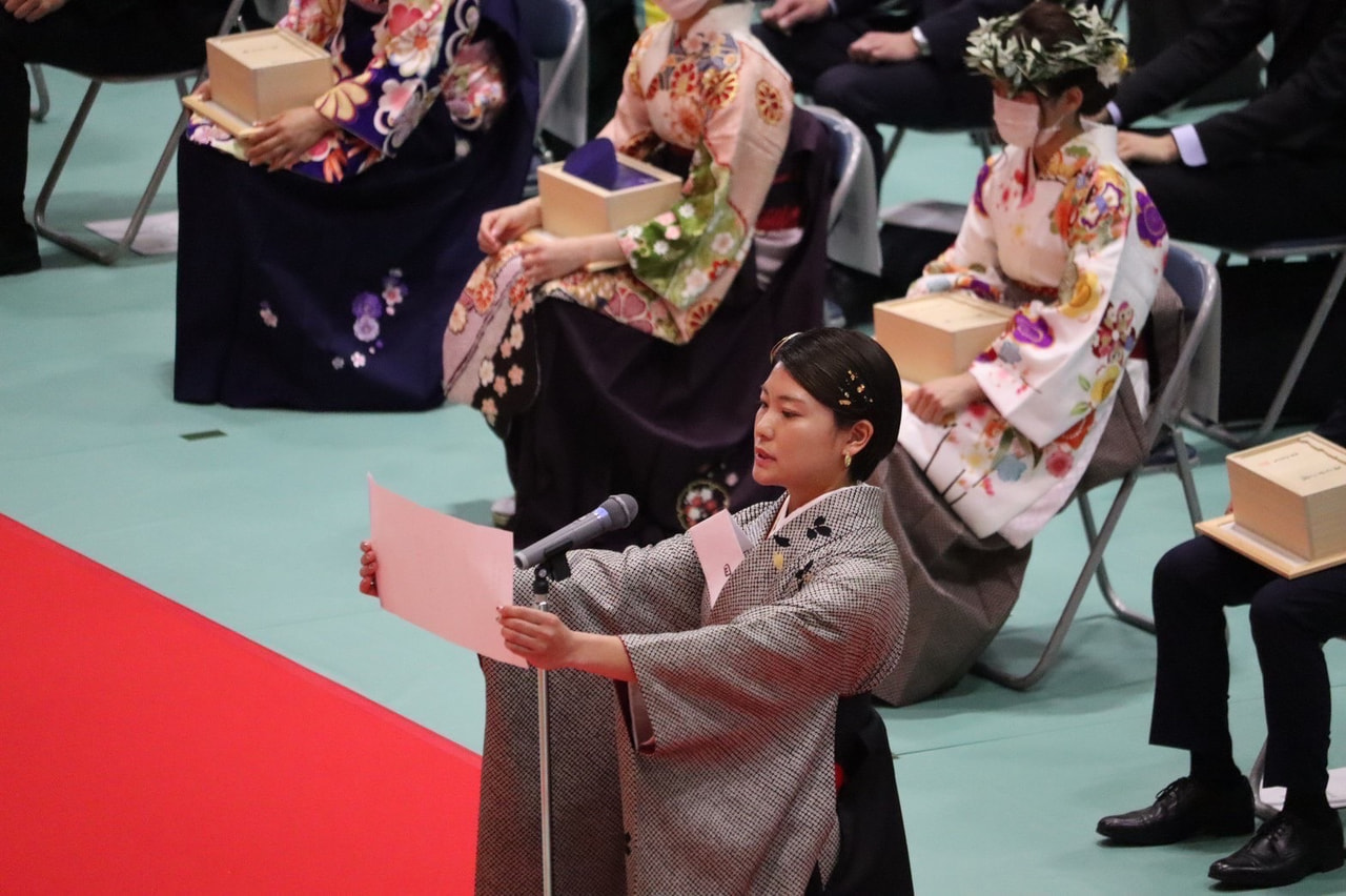 【男女部】令和3年度 卒業式