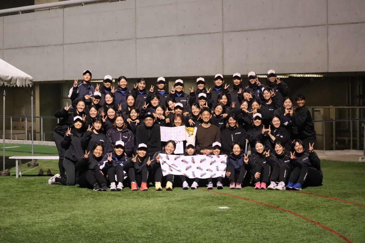 【女子部】松井 陽香里先生 退官式