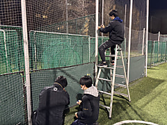 【男女部】大掃除開始