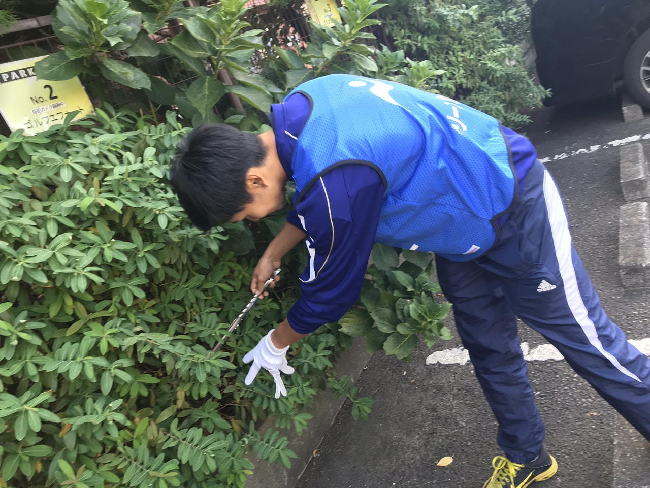 [男子]学校行事参加(第3回クリーン大作戦)