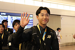 【男子部】U23男子日本代表　帰国
