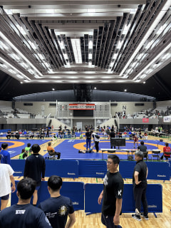 令和7年度 全日本学生レスリング選手権大会1日目