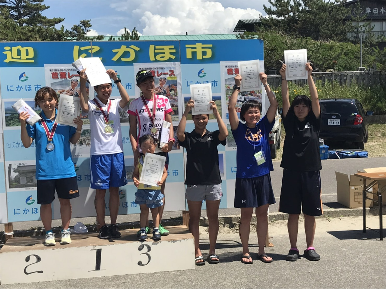 第32回秋田トライアスロン芭蕉レース象潟結果報告