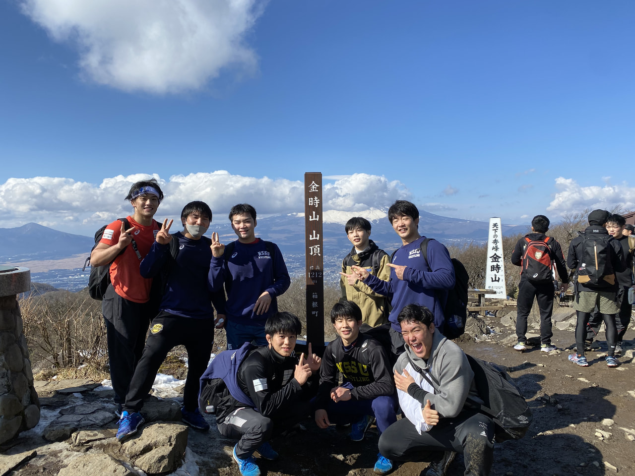 金時山登山1日目🌋