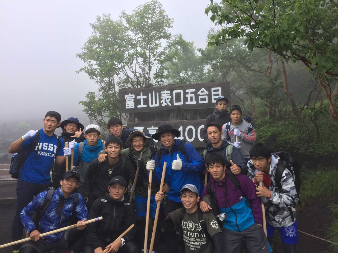 富士登山始まりました！